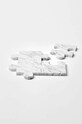 Кухня та бар Підкладка Tre Product Stonecut Puzzle 4-pack SPC194MW білий
