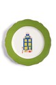 Набір тарілок &k amsterdam canal house large 4-pack 2180.01 барвистий
