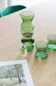 zielony &k amsterdam zestaw szklanek 2-pack