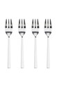 Σετ πιρουνιών για επιδόρπιο Bitz 4-pack γκρί 23279
