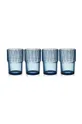блакитний Набір склянок Bitz 380 ml 4-pack Unisex