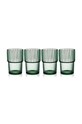 Bitz zestaw szklanek 380 ml 4-pack zielony 30676