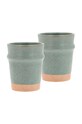 Набір чашок Villa Collection Evig 350 ml 2-pack бірюзовий 29380