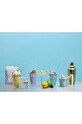 Kuchnia i bar Miss Etoile zestaw kubków 4-pack 4979634 multicolor