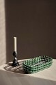 Ozdobný košík ferm LIVING Ceramic Basket 1104268939 zelená AA00
