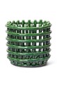 Декоративний кошик ferm LIVING Ceramic Basket S зелений 1104268940
