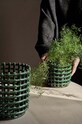 Декоративний кошик ferm LIVING Ceramic Basket S 1104268940 зелений AA00
