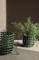 Kuchnia i bar Ferm Living kosz dekoracyjny Ceramic Basket S 1104268940 zielony