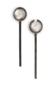 Ferm Living łyżki sałatkowe Obra 2-pack szary 1104268859