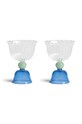 &k amsterdam borospohár készlet tulip blue 200 ml 2 db többszínű 351.01