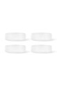 Набір мисок ferm LIVING Ripple Serving Bowls 4-pack білий 1104269325