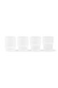 ferm LIVING set de pahare Ripple Small Glasses 60 ml 4-pack