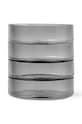Ferm Living zestaw misek Ripple Serving Bowls 4-pack 1104266336 szary AA00