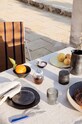 Posuda s poklopcem ferm LIVING Flow Jar crna 110253101