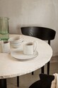 Чашка ferm LIVING Flow Mug 360 ml 1104264632 белый AA00