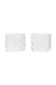 Набір склянок ferm LIVING Doodle Glasses 200 ml 2-pack прозорий 1104267322