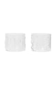 Набор стаканов ferm LIVING Doodle Glasses 200 ml 2 шт прозрачный 1104267322