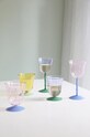 Набор бокалов &k amsterdam glass dot yellow 200 ml 2 шт мультиколор 358.05