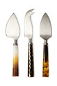 Hkliving zestaw noży do sera 3-pack multicolor AKE1139