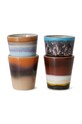 Hkliving set de cești espresso 80 ml 4-pack multicolor ACE7239