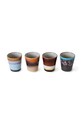 Bucătărie și bar Hkliving set de cești espresso 80 ml 4-pack ACE7239 multicolor