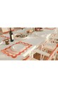 Business & Pleasure Co. suport decorativ pentru farfurie 4-pack BPA.PLA.RIV.PNK