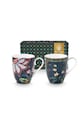 Pip Studio set cani Berry Blues 350 ml 2-pack multicolor 51.002.491