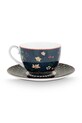 Чашечка с блюдцем Pip Studio Berry Blues 280 ml 51.004.195 мультиколор AA00
