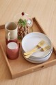 Підставка для торту з кришкою Hübsch Flora 661510 прозорий AA00