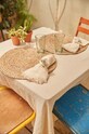 Calma House suport decorativ pentru farfurie 38 cm bej URAL.38.NAT