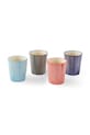 Σετ φλιτζάνια Pols Potten Handpainted 210 ml 4-pack πολύχρωμο 240.400.012