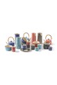 Kuchnia i bar Pols Potten zestaw kubków Handpainted 210 ml 4-pack 240.400.012 multicolor