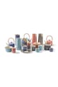 Κουζίνα και μπαρ Σετ φλιτζάνια Pols Potten Handpainted 210 ml 4-pack 240.400.012 πολύχρωμο