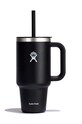 Термокружка з соломинкою Hydro Flask Hydro Flask All Around™ 946 ml чорний TT32PS001