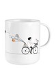 Hrnek Raeder Biking 300 ml bílá C17295