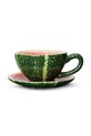 Φλιτζάνι και πιατάκι Byon Watermelon 250 ml πολύχρωμο 5228626112