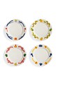 Σετ πιάτων &k amsterdam haines l 4-pack πολύχρωμο 2841.01