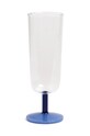 Набір келихів для шампанського &k amsterdam mingle blue 250 ml 354.08 барвистий AA00