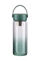 Бутылка с заварником Vialli Design Fuori 350 ml зелёный 30213.