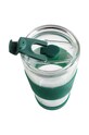 Термокружка з соломинкою Vialli Design Fuori 600 ml зелений 30398.