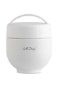 Термос с контейнером и ложкой Vialli Design Fuori 680 ml белый 30282