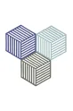 Подставка Zone Denmark Hexagon 3 шт