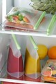 Lekue set de pungi alimentare 3-pack verde 883446