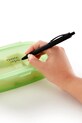 Lekue set recipiente de depozitare cu capace 0,2 / 0,5 / 1 L 3-pack verde 881886