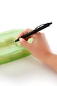 Lekue set recipiente de depozitare cu capace 0,2 / 0,5 / 1 L 3-pack verde 881886