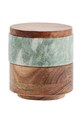 Madam Stoltz recipiente pentru condimente cu capac Marble 2-pack multicolor KT27536.GRN