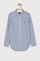 Polo Ralph Lauren - Koszula dziecięca 134-176 cm 323600259001 wzorzyste niebieski 323600259001