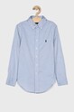 Polo Ralph Lauren - Koszula dziecięca 134-176 cm 323600259004 bawełna niebieski 323600259004