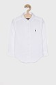 Polo Ralph Lauren - Camasa copii 92-104 cm lung alb 321600259005