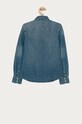 Jack & Jones - Camasa de bumbac pentru copii 128-176 cm 12148417 albastru AA00